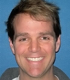 A smiling man with healthy smile