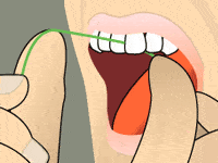 Flossing: Step 3